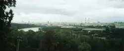 Фото Москвы с Воробьевых гор