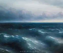 Айвазовский И. К «Чёрное море» («На Чёрном море начинает разыгрываться буря»)