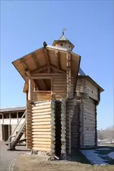 Моховая башня Сумского острога, 17 век в парке Коломенское