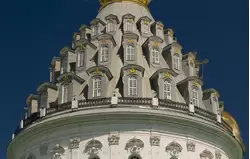 Купол в виде шатра диаметром 22 метра в Новоиерусалимском монастыре