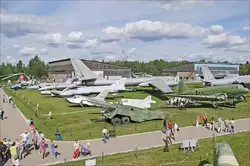 Музей ВВС в Монино, открытая экспозиция