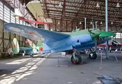 Музей ВВС в Монино, Ту-2. Ангар уникальной техники