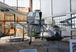 Музей ВВС в Монино, турболет. Ангар уникальной техники