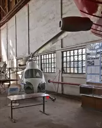 Музей ВВС в Монино, В-7 М.Л. Миля. Ангар уникальной техники