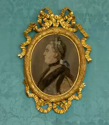 Тканый портрет императрицы Екатерины II Прихожей гостиной
