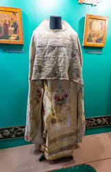 Риза священника на выставке «Дивное узорочье»