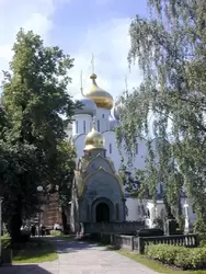 Новодевичий монастырь, Часовня Прохоровых, Смоленский собор