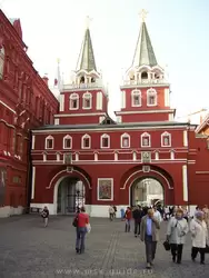 Воскресенские ворота на Красной площади
