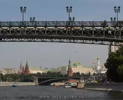 Патриарший и Большой Каменный мосты — отличные смотровые площадки на Кремль
