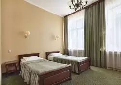 Стандарт с двумя отдельными кроватями в гостинице «Багратион» в Москве