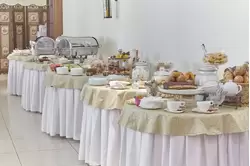 Завтрак шведский стол в гостинице «Сокол» в Москве