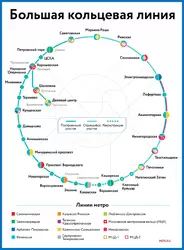 Большая кольцевая линия метро Москвы