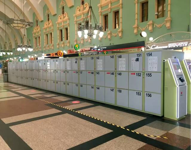 Камеры хранения на Казанском вокзале