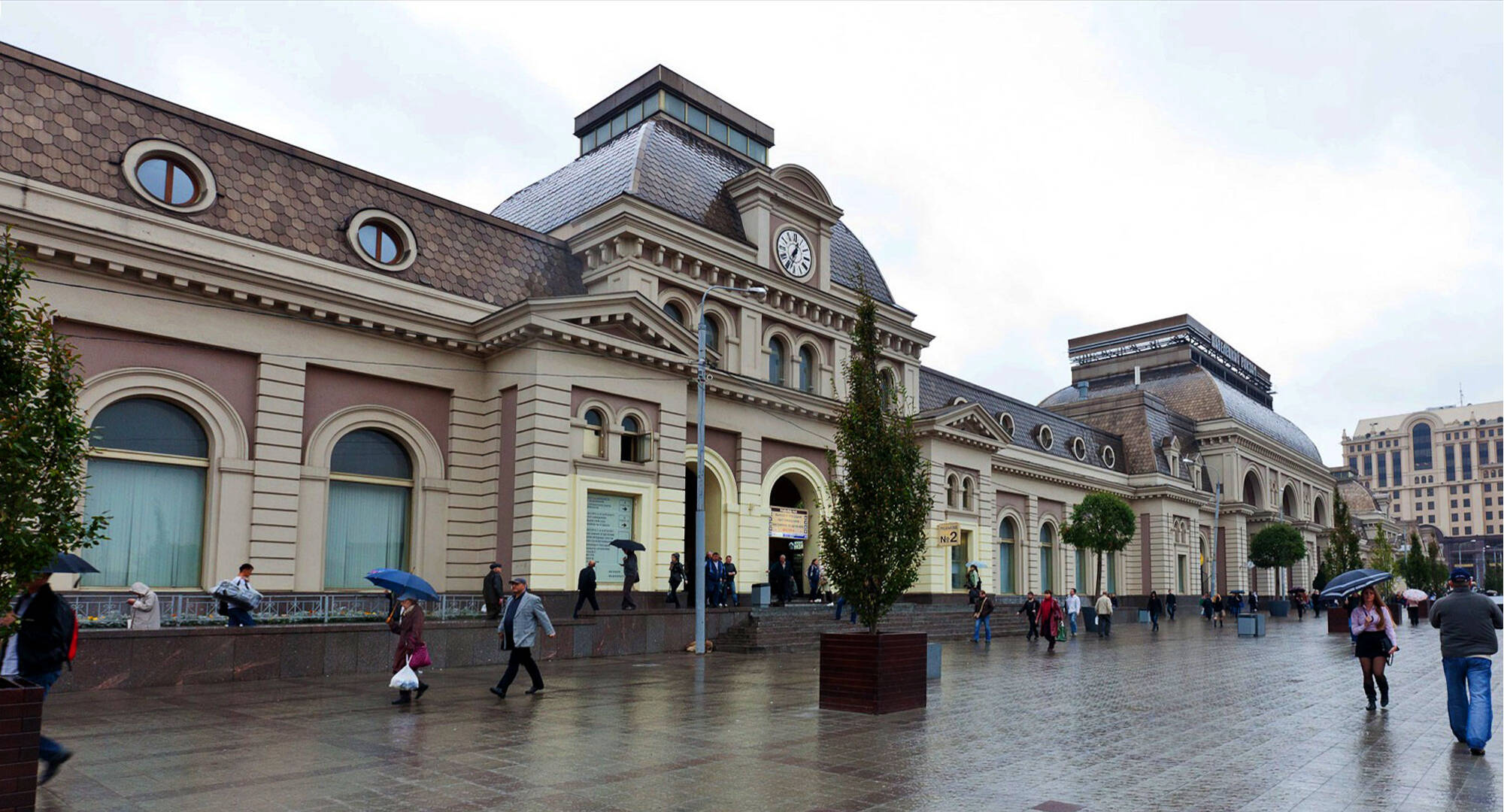 Площадь на павелецком вокзале