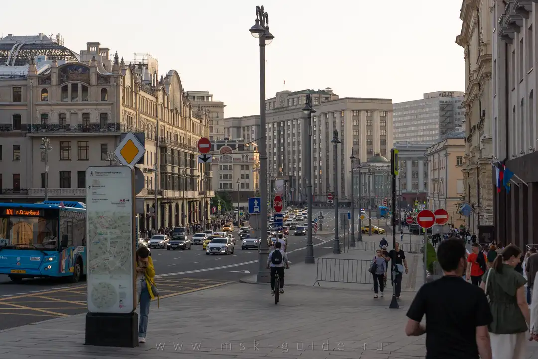 Театральный проезд в Москве Театральный проезд в Москве