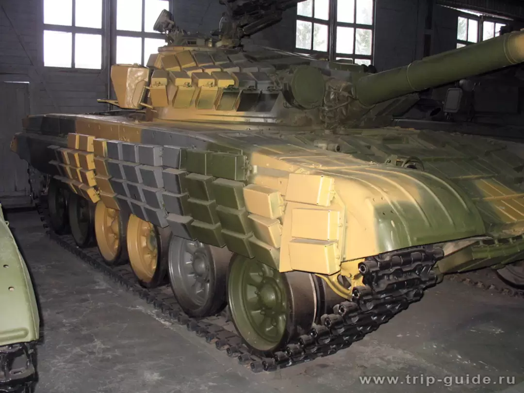 Танковый музей, основной танк Т-72АВ