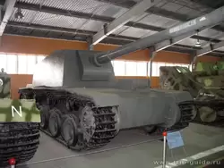Танковый музей в Кубинке, 128 мм тяжелая САУ на шасси VK 3001 (H)