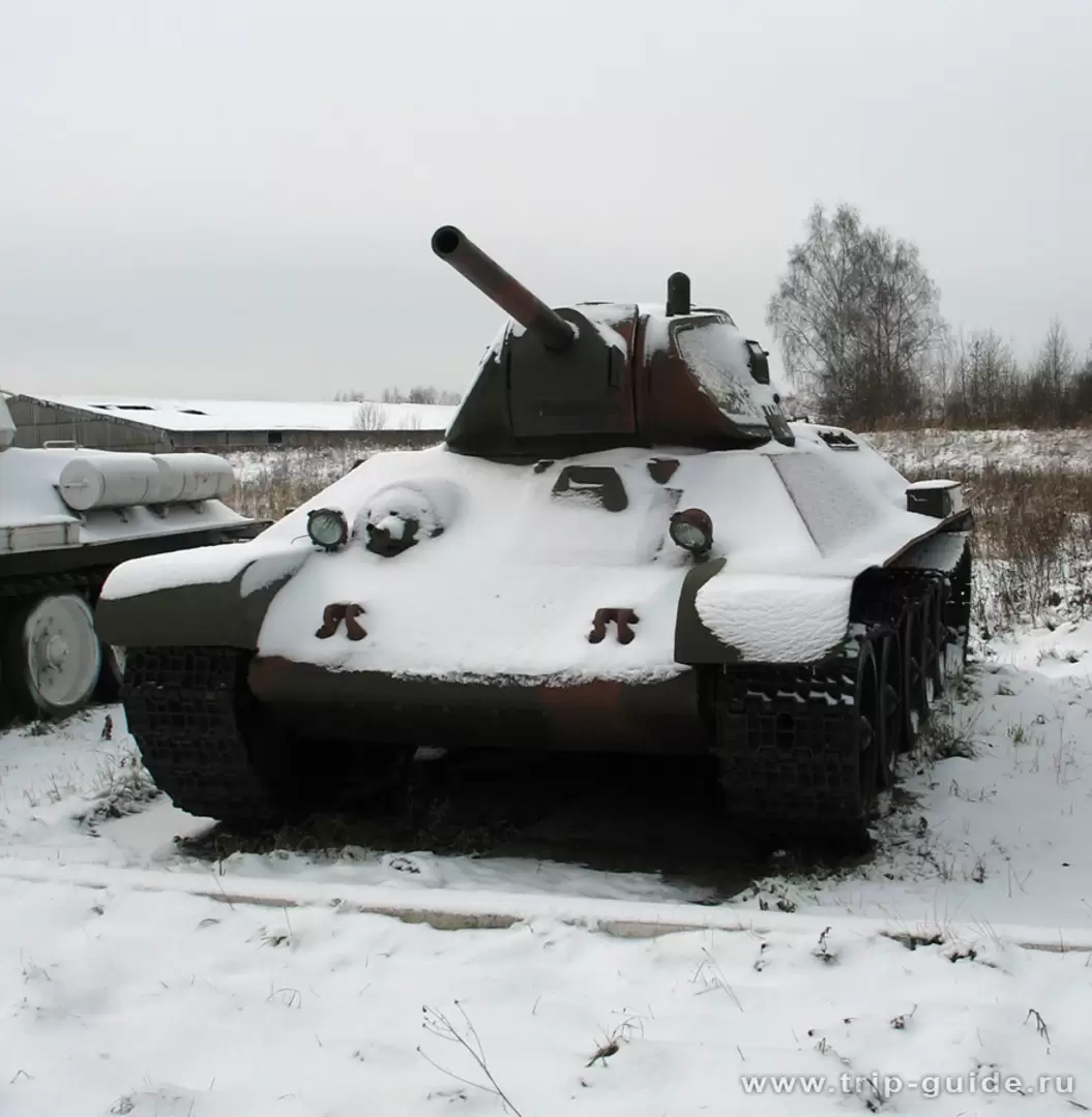 Танковый музей в Кубинке, танк Т-34, фото