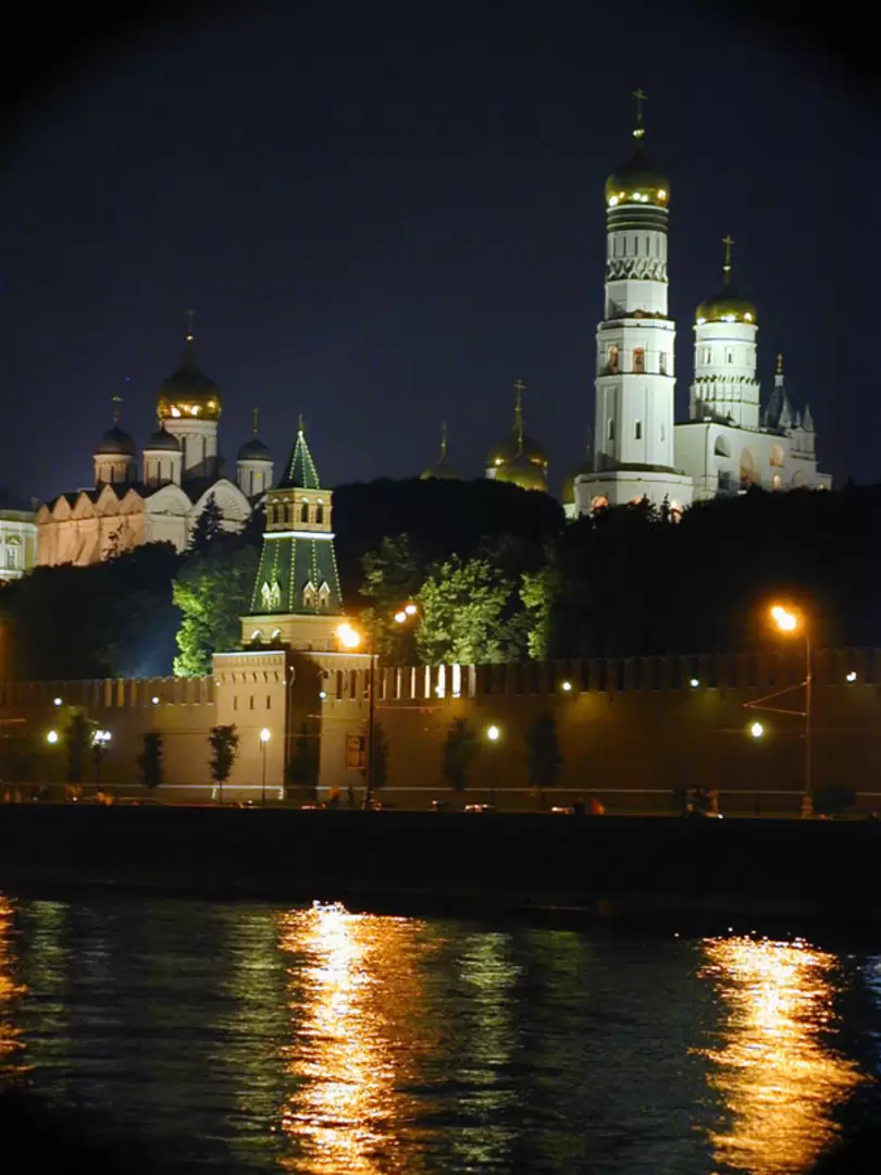 Москва ночью: кремль Москва ночью: кремль