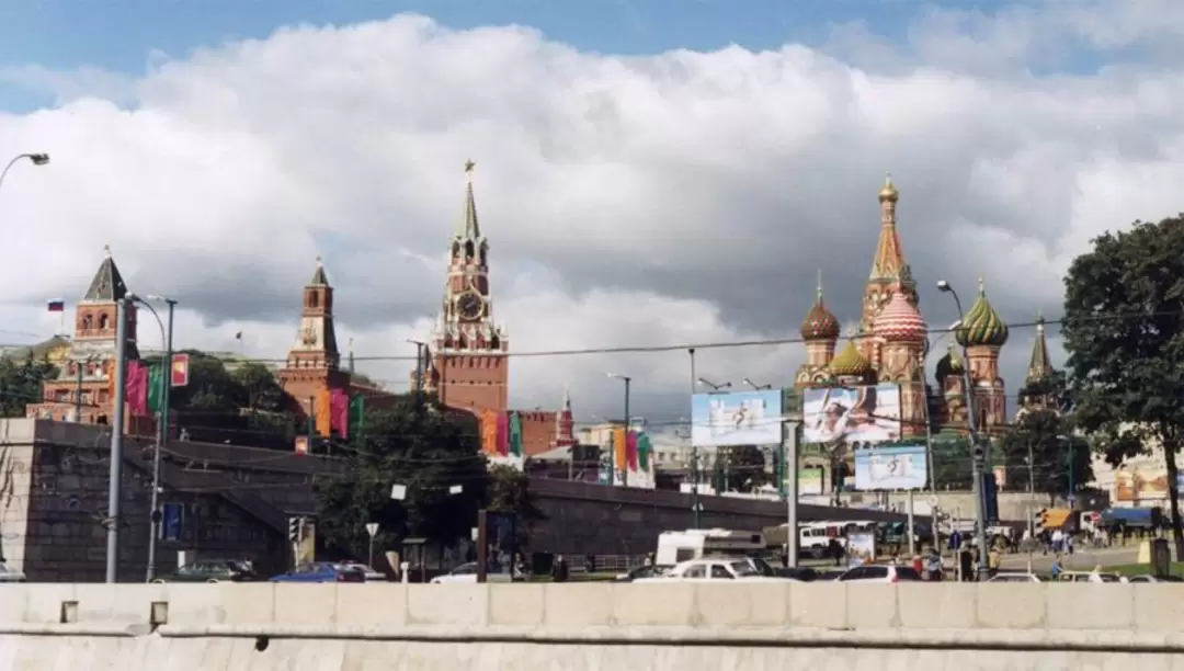 Васильевский спуск и собор Василия Блаженного