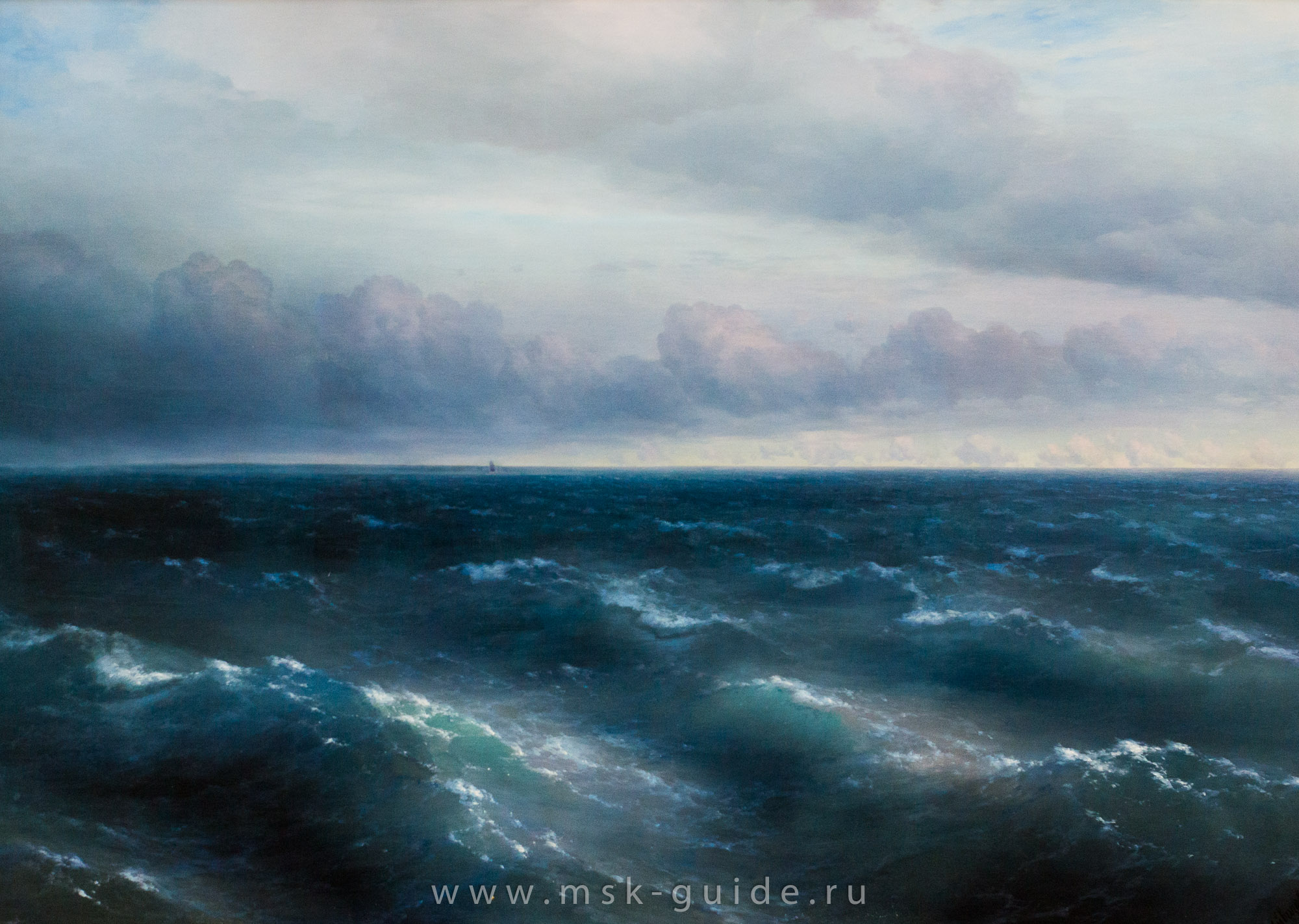 Айвазовский И.К. «Чёрное море», «На Чёрном море начинает разыгрываться буря»