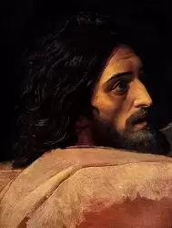Голова Иоанна Крестителя на картине «Явление Христа народу»