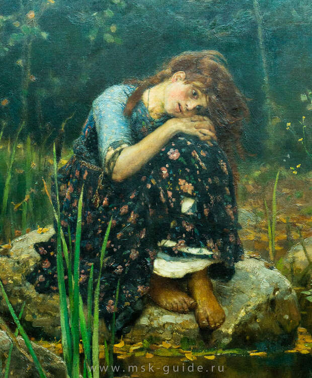 Картина «Алёнушка» Виктора Михайловича Васнецова – описание, история и фото