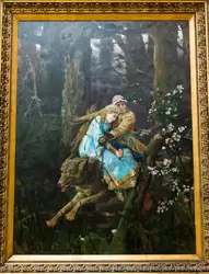 Картина «Иван царевич на сером волке» Васнецова в Третьяковской галерее