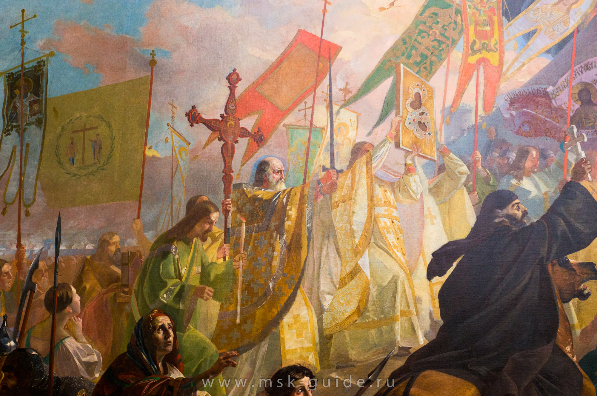 Картина Карла Брюллов «Осада Пскова польским королём Стефаном Баторием в 1581 году» Картина Карла Брюллов «Осада Пскова польским королём Стефаном Баторием в 1581 году»