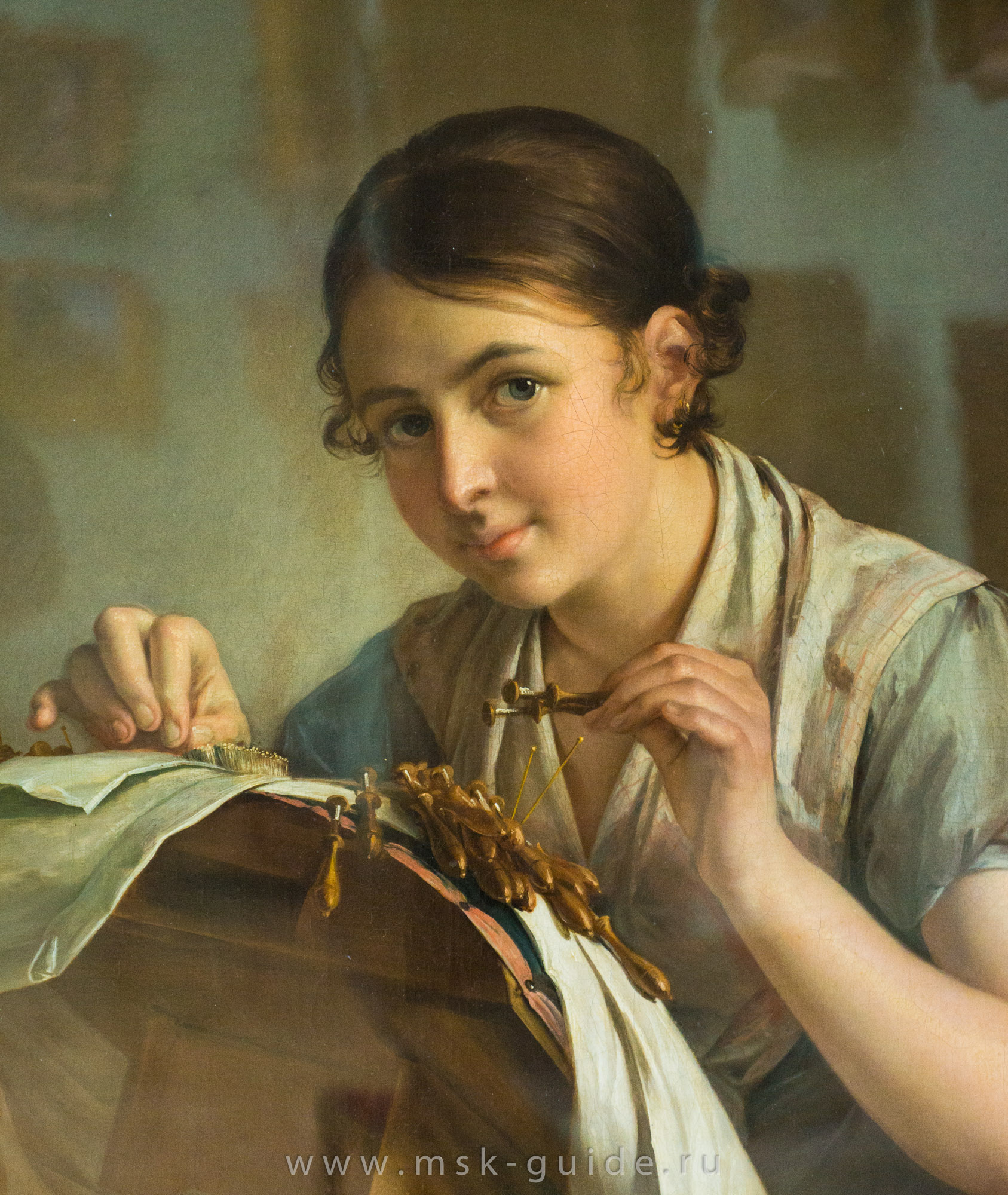 Картина «Кружевница» Тропинин В.А. Картина «Кружевница» Тропинин В.А.