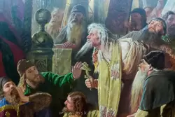 Картина «Никита Пустосвят. Спор о вере» в Третьяковской галерее