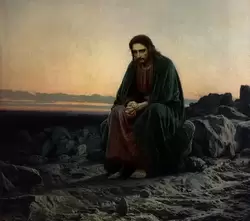 Крамской И.Н. «Христос в пустыне»