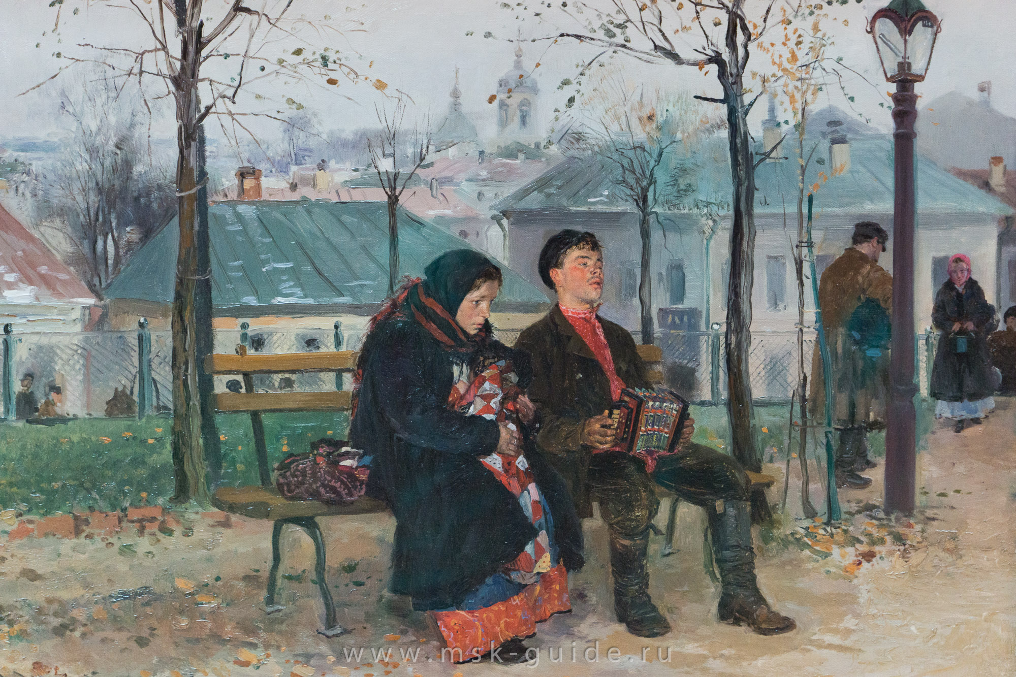 «На бульваре» Маковский В.Е. «На бульваре» Маковский В.Е.