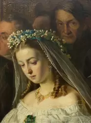 Невеста на картине «Неравный брак»