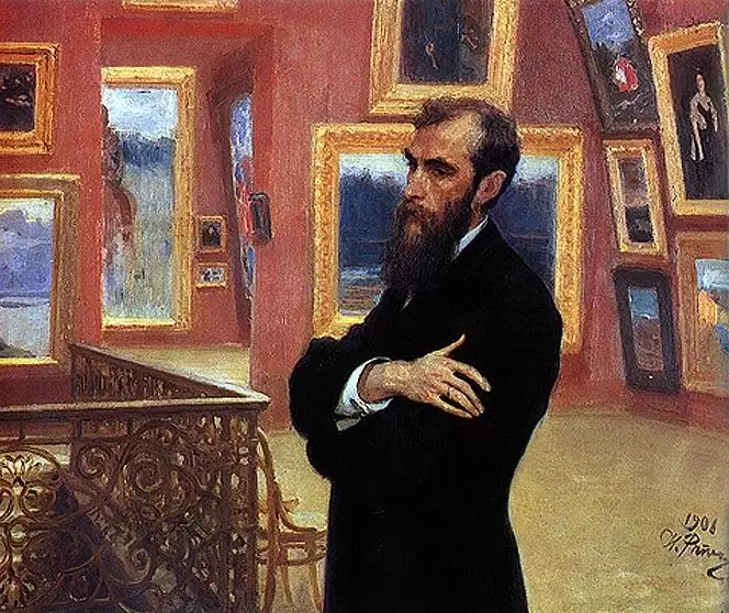 Репин И.Е. «Портрет П. М. Третьякова» Репин И.Е. «Портрет П. М. Третьякова»