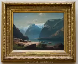 Саврасов А.К. «Озеро в горах Швейцарии»