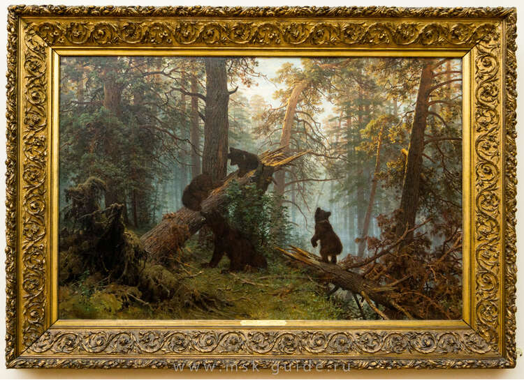 Шишкин И. И. «Утро в сосновом лесу» («Три медведя»)