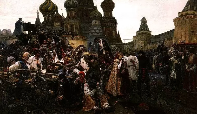 Суриков В.Н. «Утро стрелецкой казни» Суриков В.Н. «Утро стрелецкой казни»