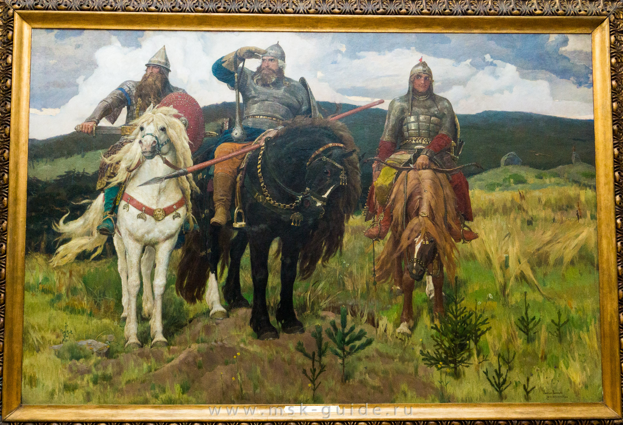 Васнецов В.М. «Богатыри» («Три богатыря») Васнецов В.М. «Богатыри» («Три богатыря»)