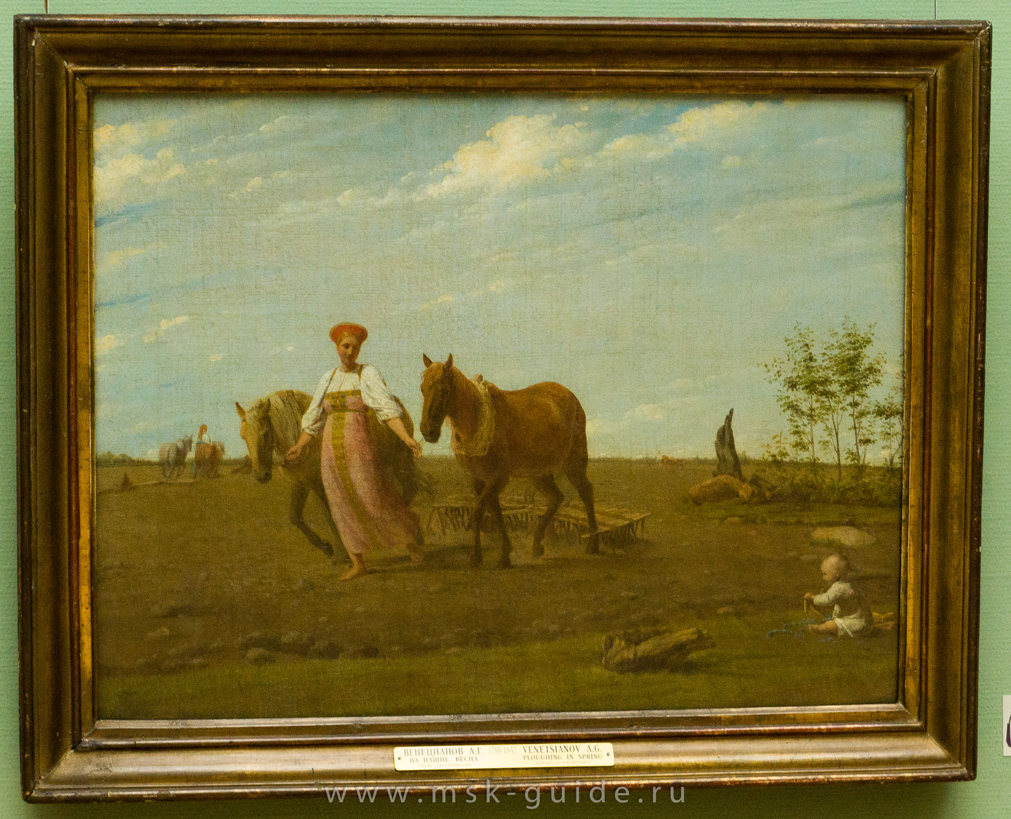 Венецианов А.Г. «На пашне. Весна» Венецианов А.Г. «На пашне. Весна»