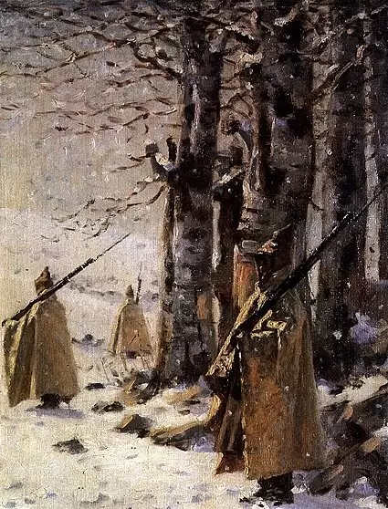 Верещагин В.В. «Пикет на Балканах» Верещагин В.В. «Пикет на Балканах»