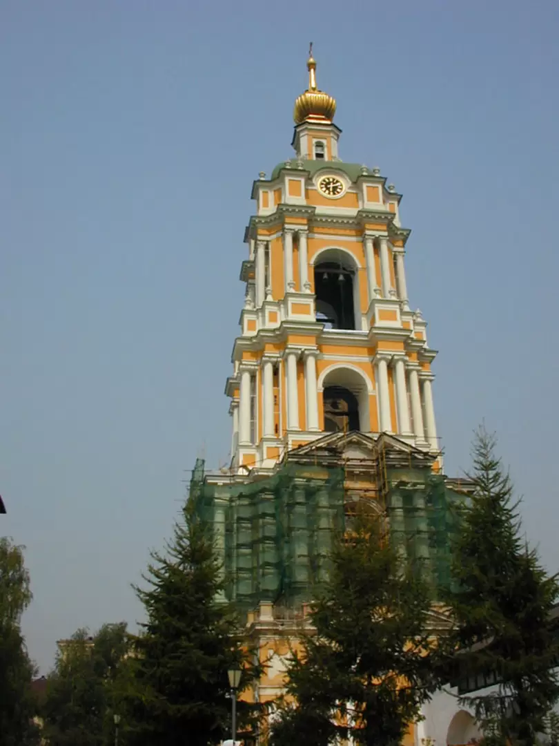 Новоспасский монастырь, колокольня Новоспасский монастырь, колокольня