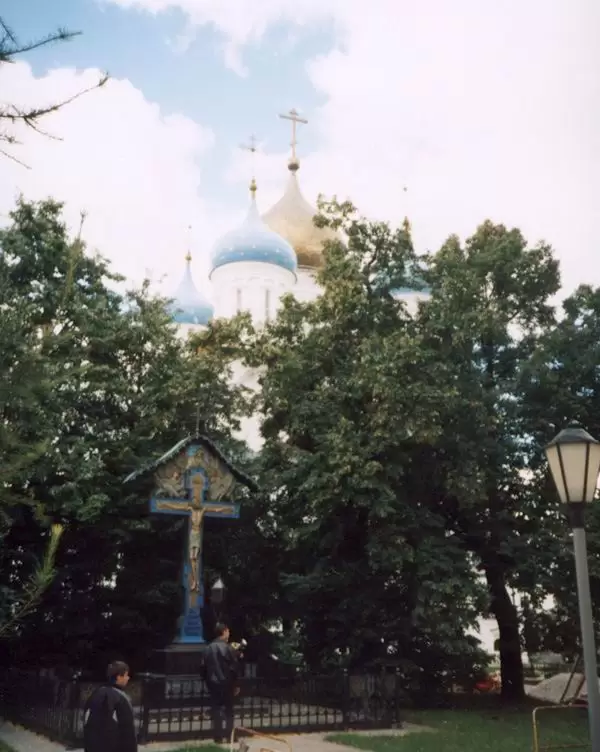 Новоспасский монастырь, Крест-памятник Великому Князю Сергею Александровичу Романову Новоспасский монастырь, Крест-памятник Великому Князю Сергею Александровичу Романову