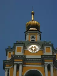 Новоспасский монастырь в Москве, колокольня с храмом преподобного Сергея Радонежского