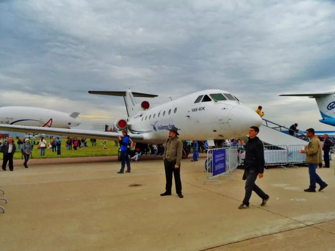 МАКС-2013. ЯК-40К МАКС-2013. ЯК-40К