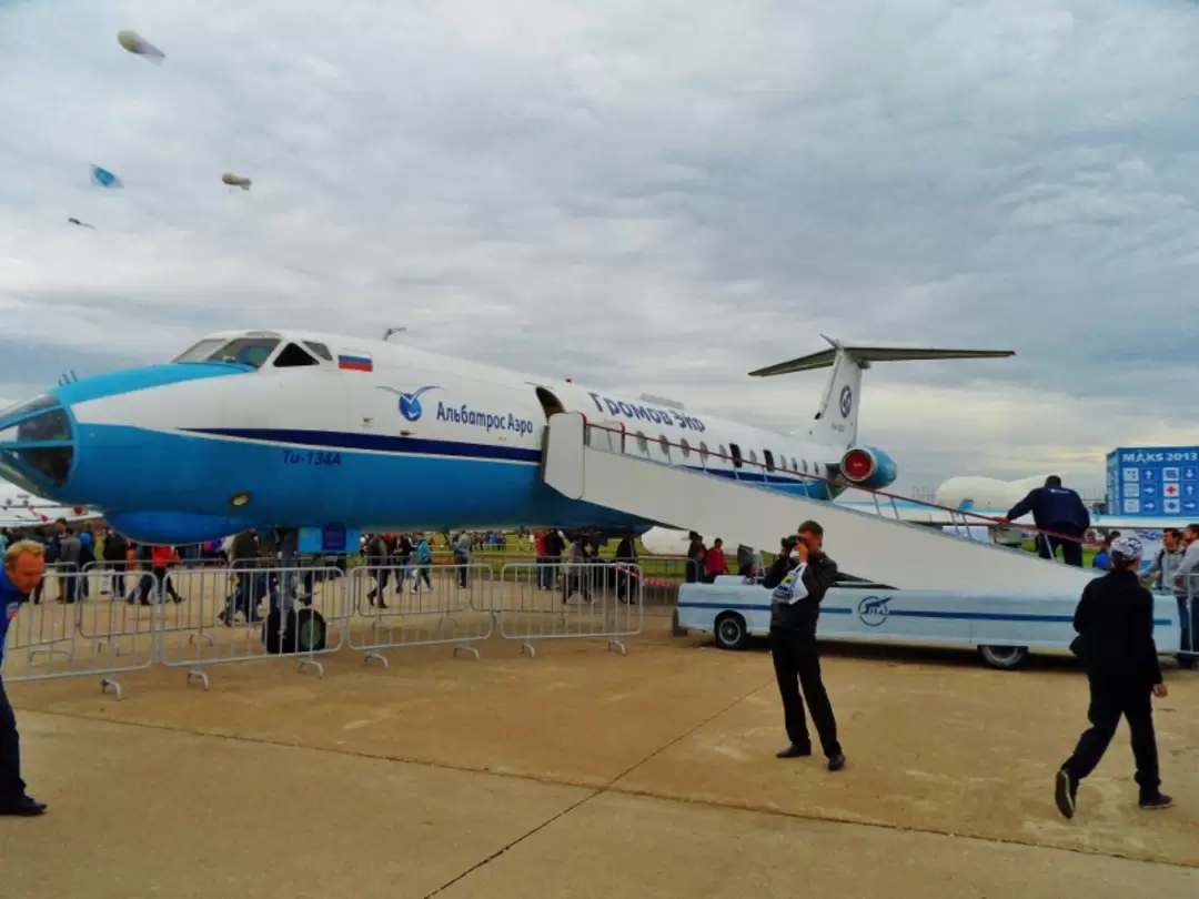 МАКС-2013. ТУ-134А МАКС-2013. ТУ-134А