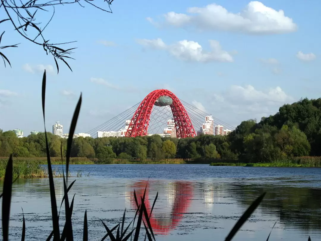 Вантовый мост с летающей тарелкой, фото 11