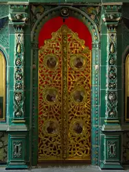 Царские врата в «Темничной» церкви в Воскресенском соборе