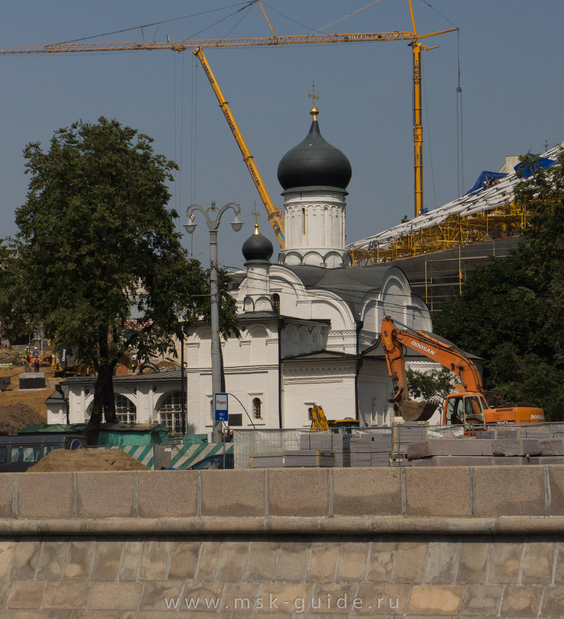 Храм зачатия праведной Анны, что в углу Китайгородской стены