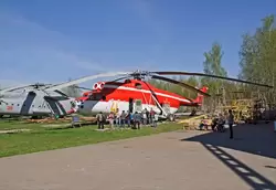Музей авиации в Монино, Ми-6ПЖ, противопожарный